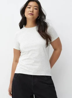 Lightweight jersey crew-neck tee