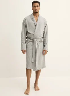 Lightweight jersey robe