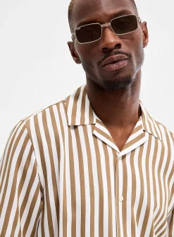 Lightweight nautical stripe shirt