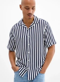Lightweight nautical stripe shirt