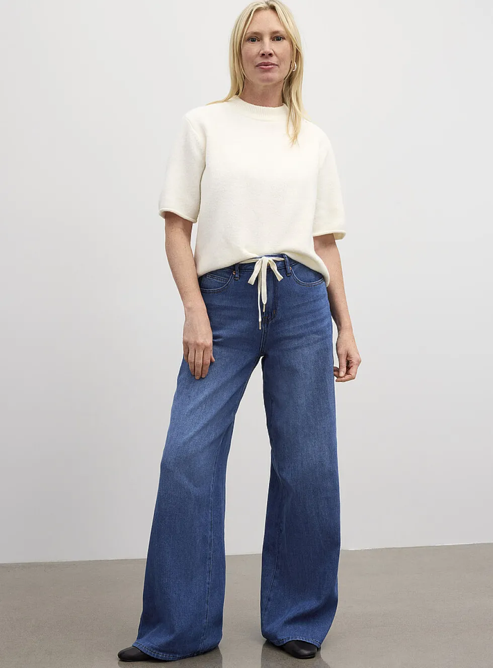Lily drawstring jean
