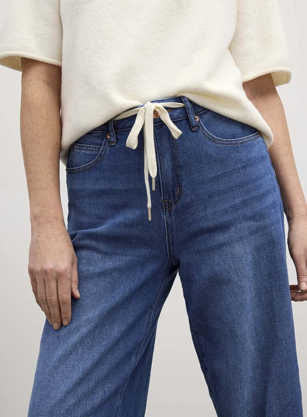 Lily drawstring jean