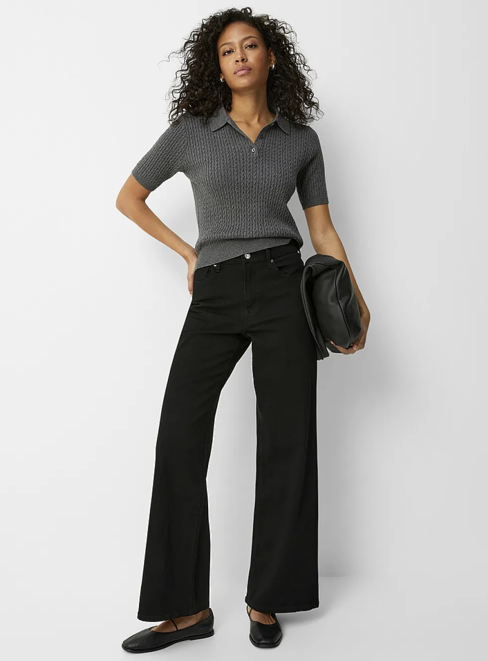 Lily intense black jean