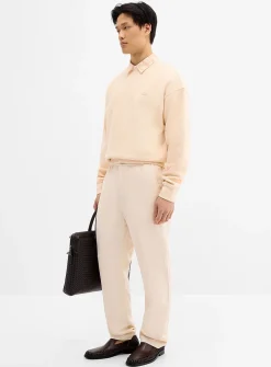 Linen twill pant