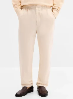 Linen twill pant