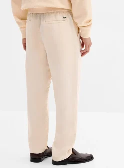 Linen twill pant