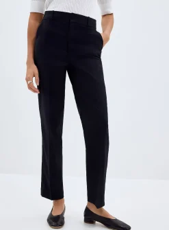Linen-cotton blend Universal pant