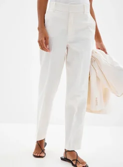 Linen-cotton blend Universal pant