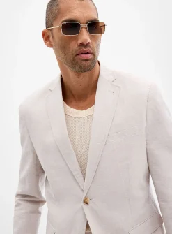 Linen-cotton jacket