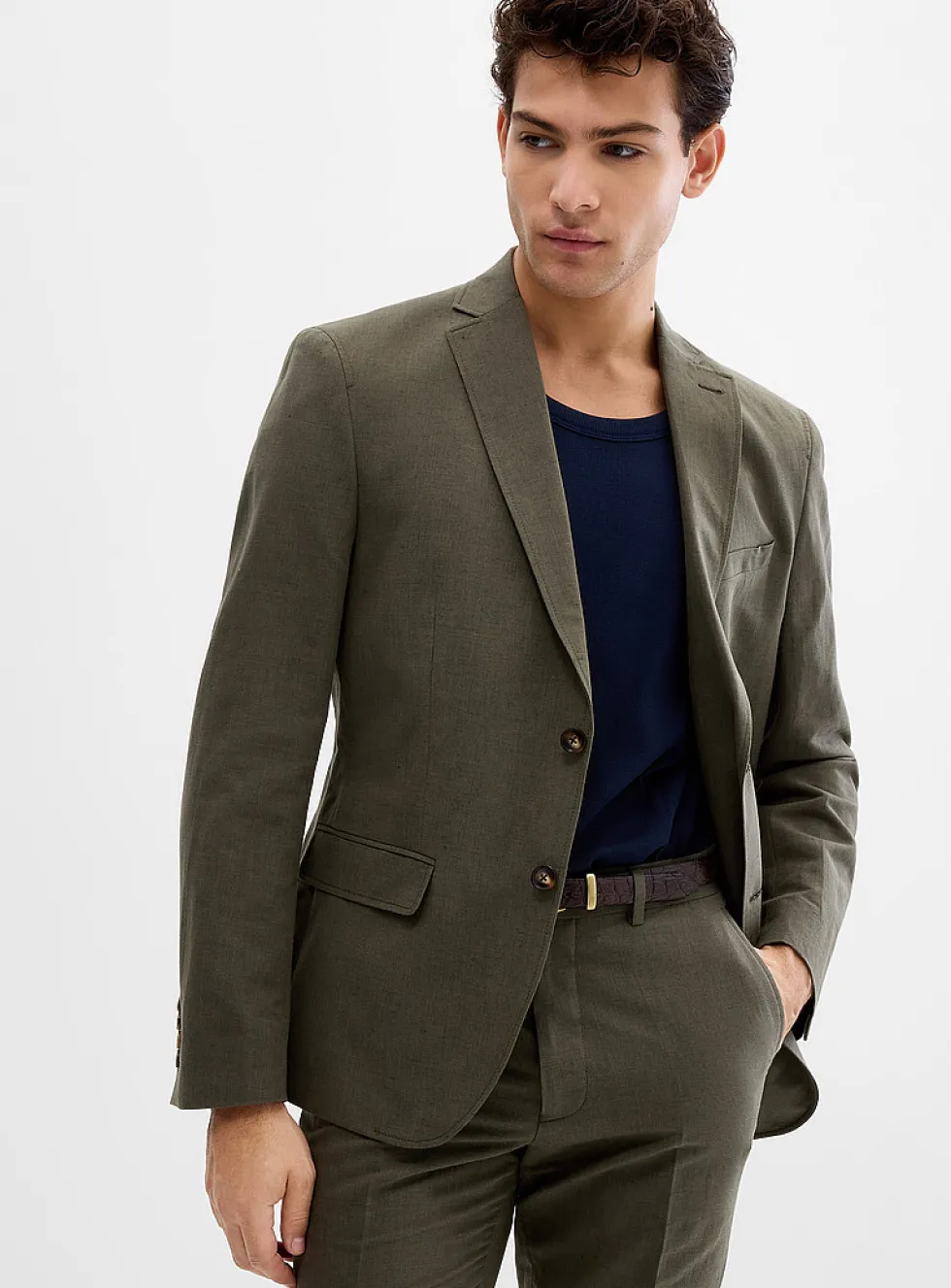 Linen-cotton jacket