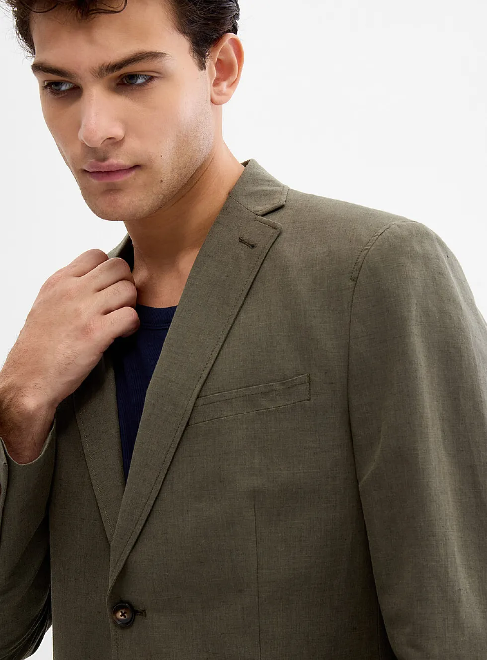 Linen-cotton jacket