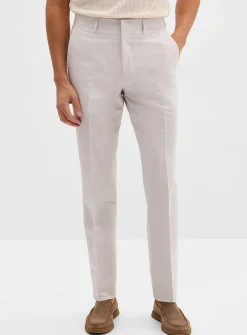 Linen-cotton pant