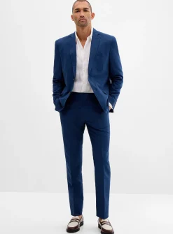 Linen-cotton pant