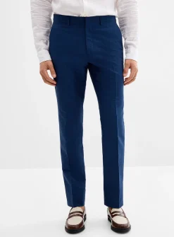 Linen-cotton pant
