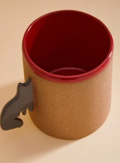 Little cat handle mug
