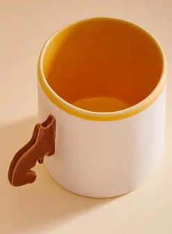 Little cat handle mug