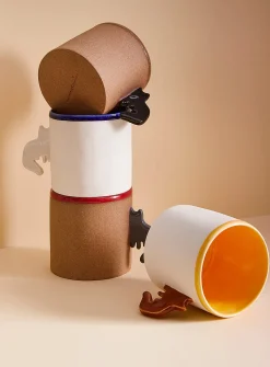 Little cat handle mug