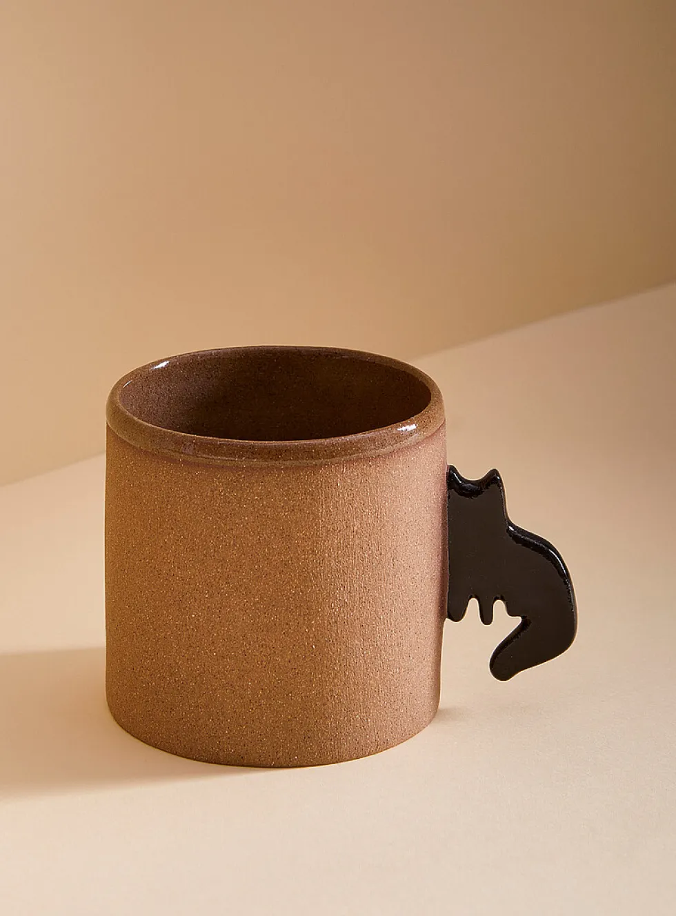 Little cat handle mug