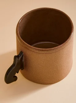 Little cat handle mug