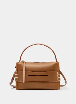 Loafer leather bag