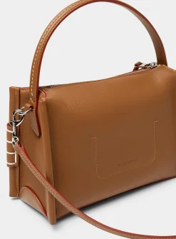 Loafer leather bag