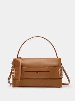 Loafer leather bag