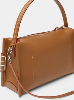 Loafer leather bag