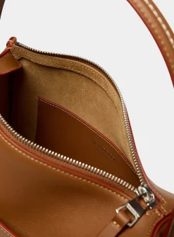 Loafer leather bag