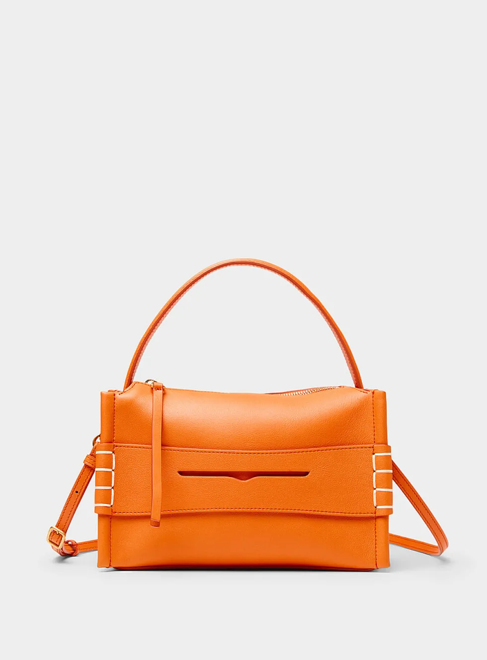 Loafer leather bag