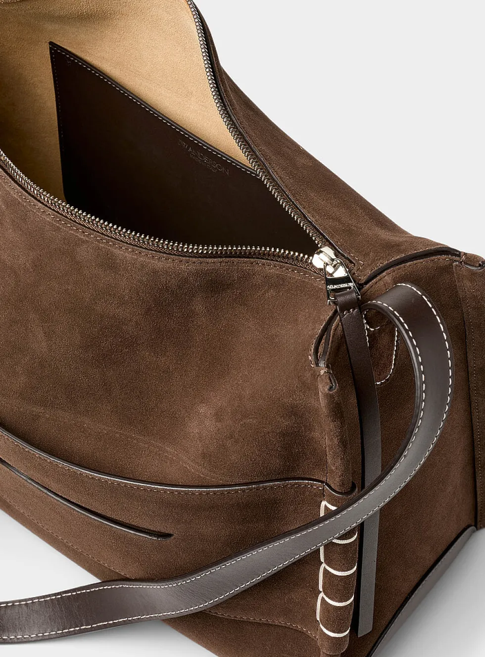 Loafer suede bag