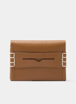 Loafer topstitched card case