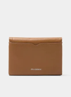 Loafer topstitched card case