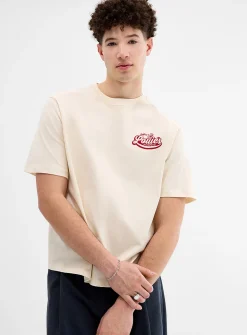 Local restaurant graphic T-shirt