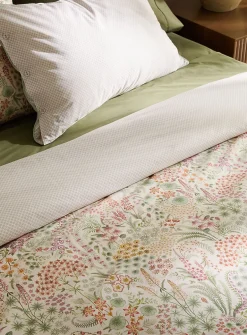Lodi flower garden duvet cover set