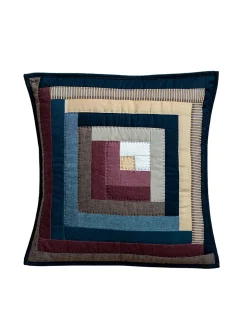LogCabin quilt cushion