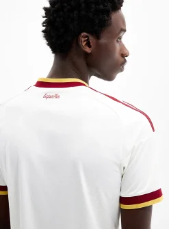 Logo and jacquard soccer jersey