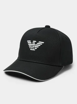 Logo patch baseball cap