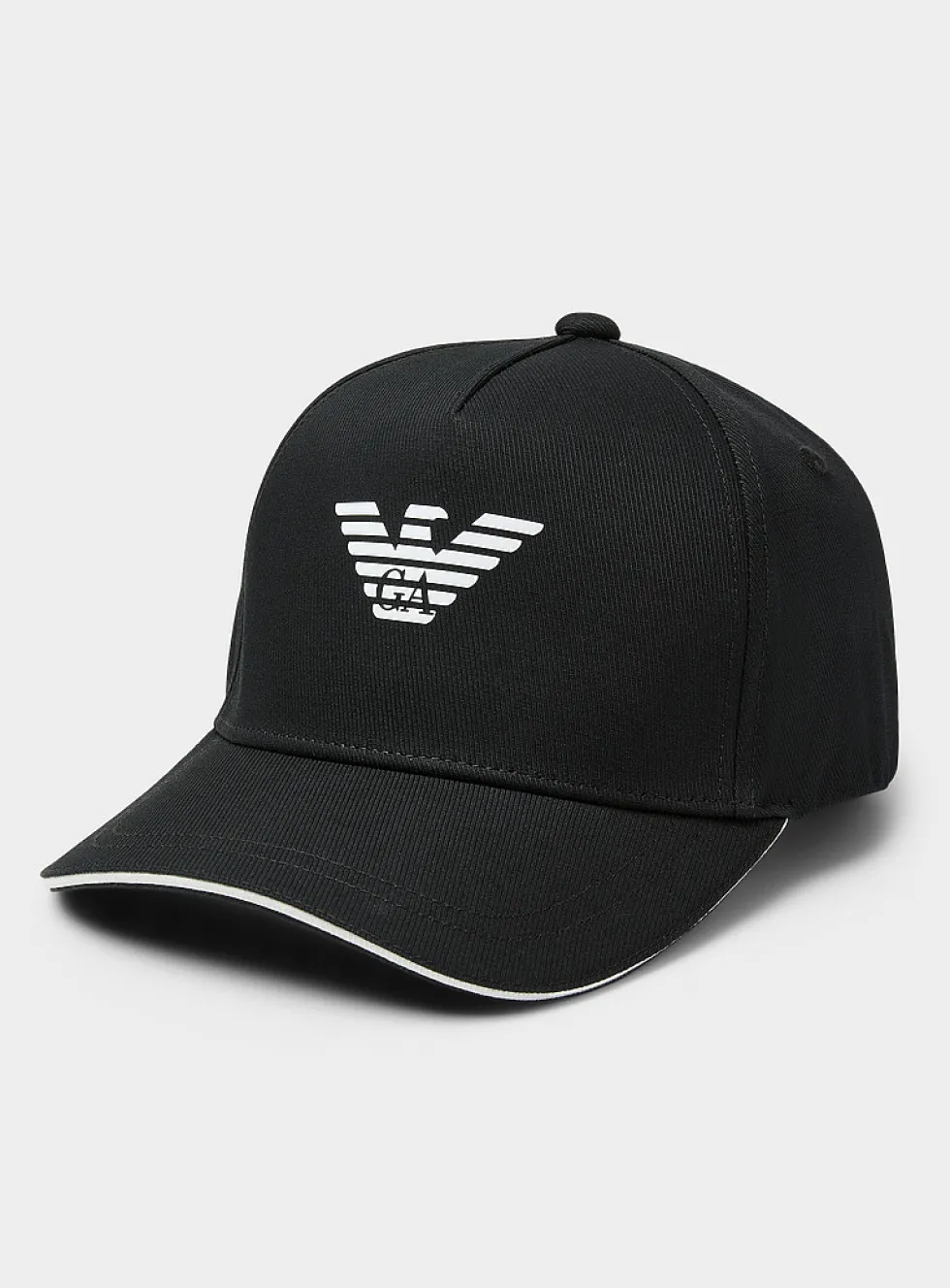 Logo patch baseball cap