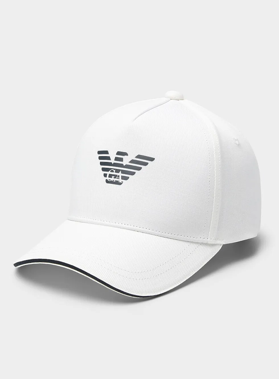 Logo patch baseball cap