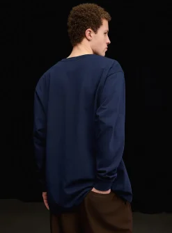 Logo pocket long-sleeve T-shirt