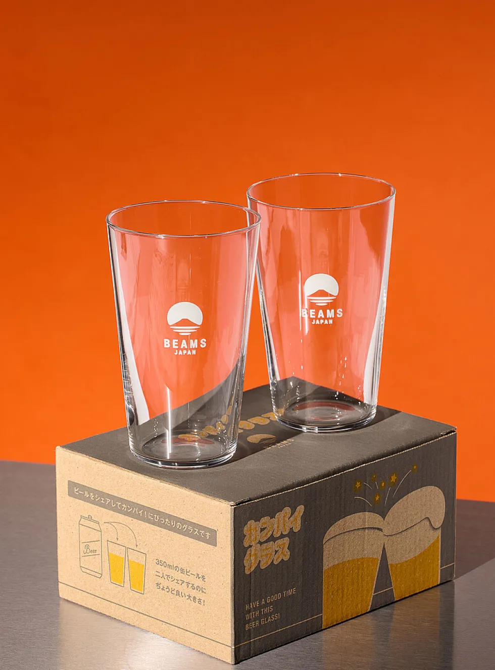 Logo small beer glasses