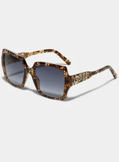 Logo square sunglasses