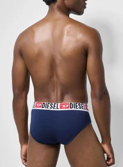 Logo-waist briefs