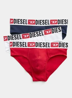 Logo-waist briefs