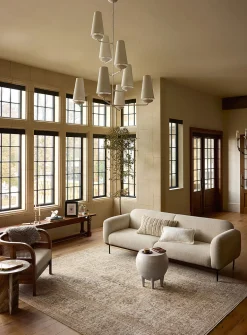 Loloi Heritage ivory and natural tones indoor rug