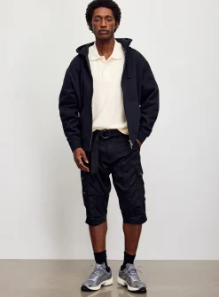 Long belted cargo Bermudas