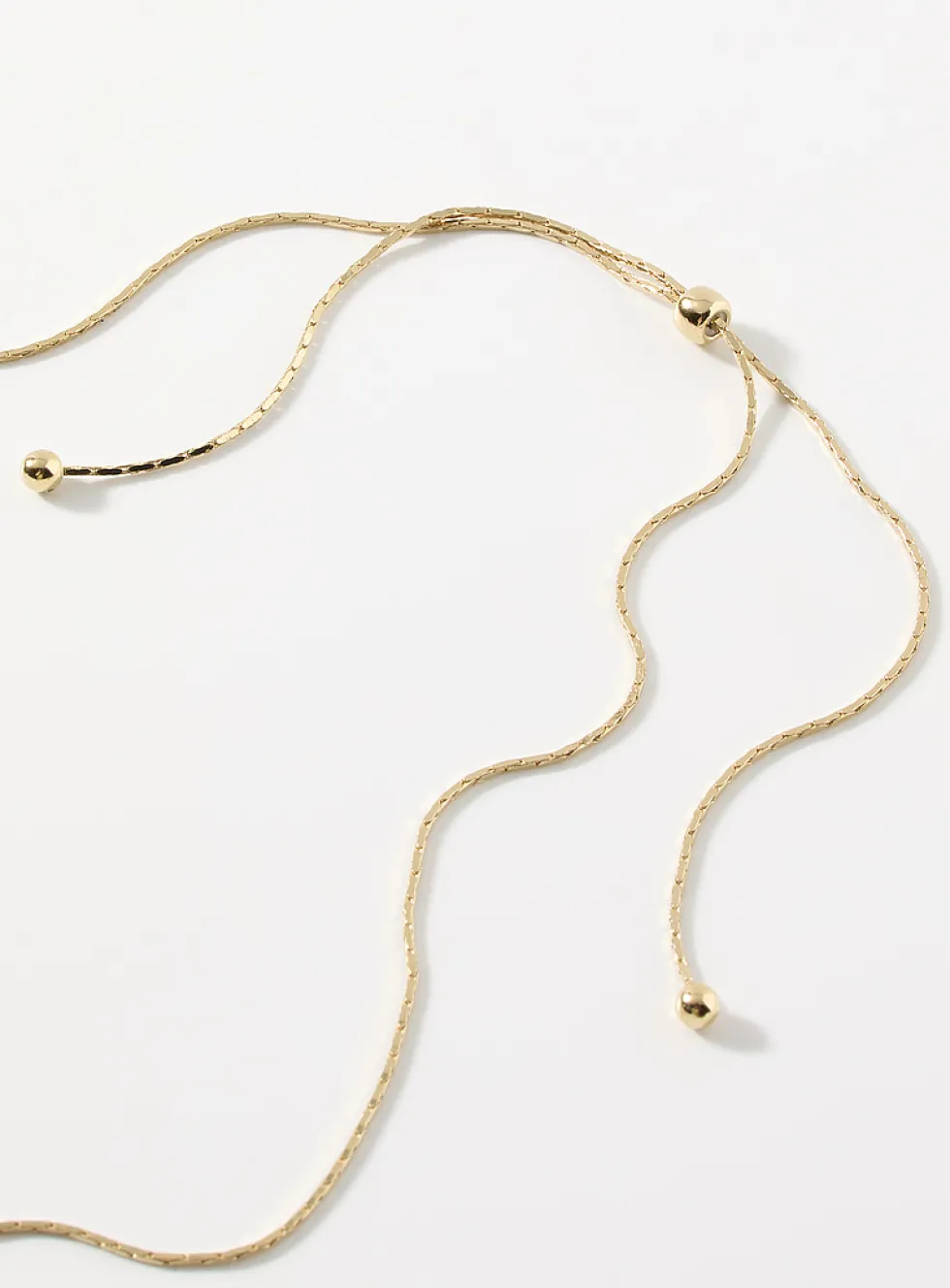 Long metallic tube chain