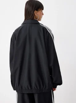 Long striped track jacket