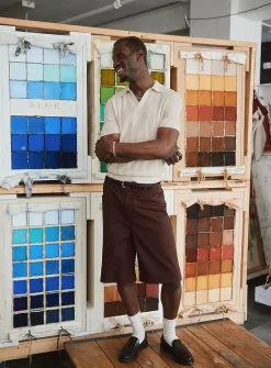 Loose chino Bermudas