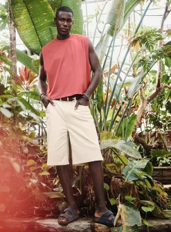 Loose chino Bermudas